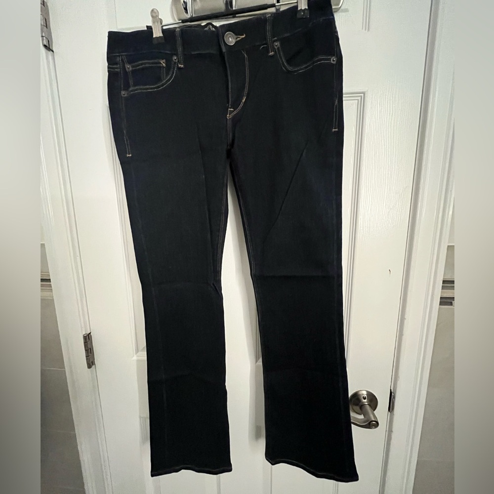 Express Barely Boot Low Rise Women's Jeans 6 Short - Picture 4 of 8